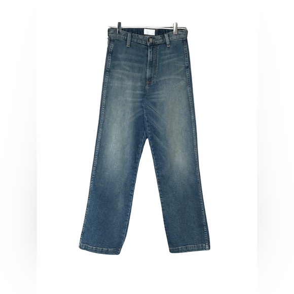 BOYISH: Carter High-rise Straight Ankle Jeans - Picture 6 of 8